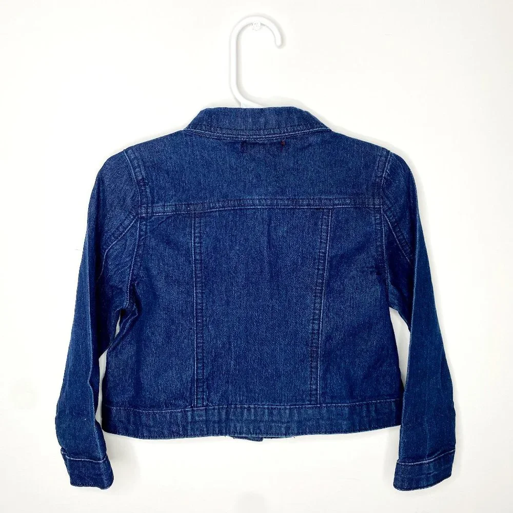 7 For All Mankind Blue Denim Jacket